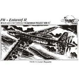 FW-Entwurf II Nacht und Schlechtwetterjäger. - Planet Models 129-PL...
