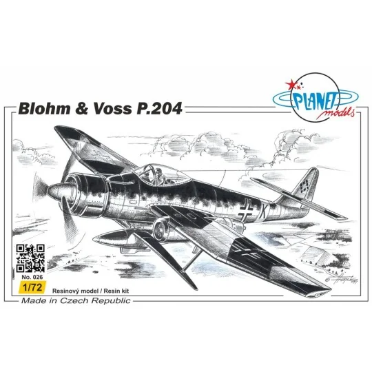 Blohm & Voss BV P.204 - Planet Models 129-PLT026