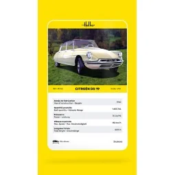 Citroen DS 19, 1/43 - Heller 80162