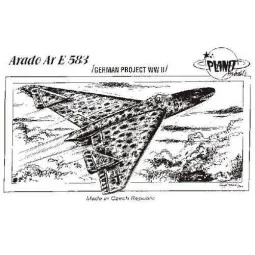 Arado Ar E 583 - Planet Models 129-PLT032