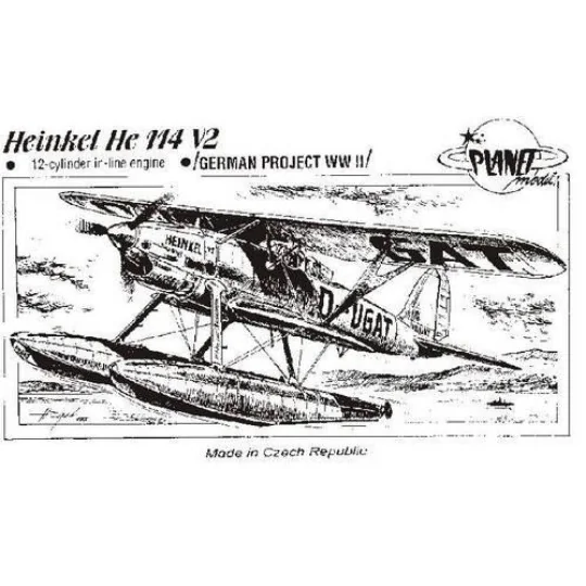 Heinkel He-114 V2 12-Zylinder-Reihentriebwerk - Planet Models 129-P...