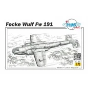 Focke-Wulf Fw-191, 1/72 - Planet Models 129-PLT038 Focke-Wulf Fw-191, 1/72 - Planet Models 129-PLT038