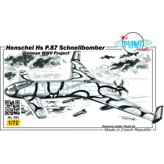 Henschel Hs p-87 - Planet Models 129-PLT043