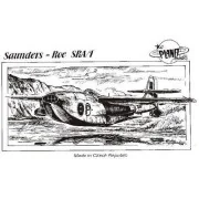 Saunders-Roe SRA/1 - Planet Models 129-PLT044