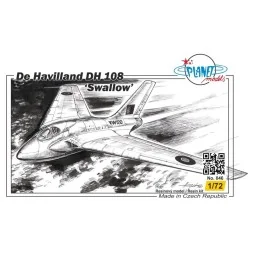 DH-108 Swallow - Planet Models 129-PLT046