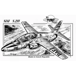 Siai S 211 - Planet Models 129-PLT049