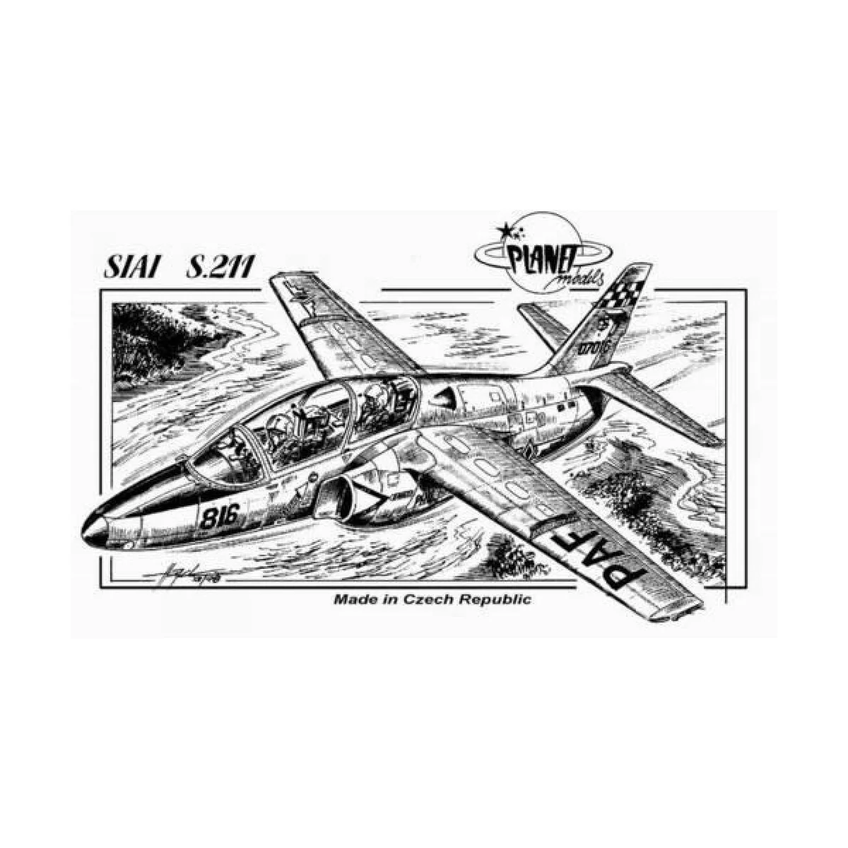 Siai S 211 - Planet Models 129-PLT049