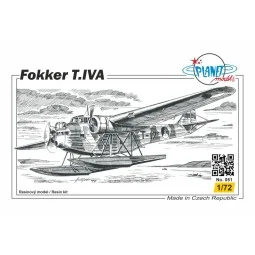 Fokker T Iva Wasserflugzeug - Planet Models 129-PLT051