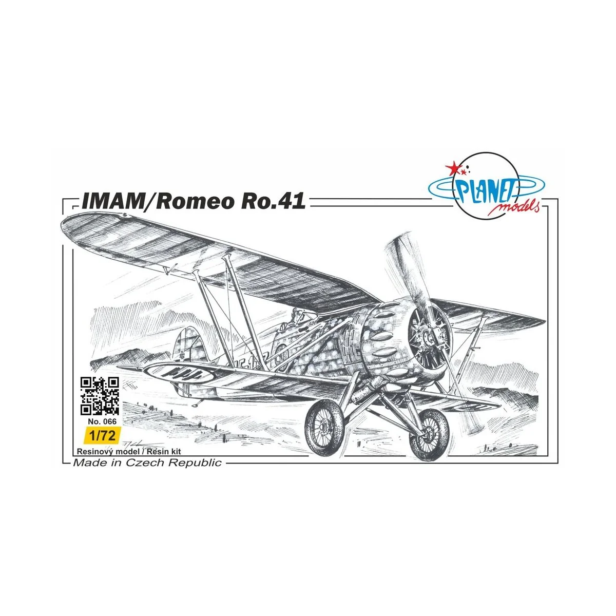 Romeo Ro-41 - Planet Models 129-PLT066 Romeo Ro-41 - Planet Models 129-PLT066