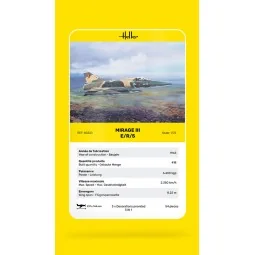 Mirage III E, 1/72 - Heller 80323