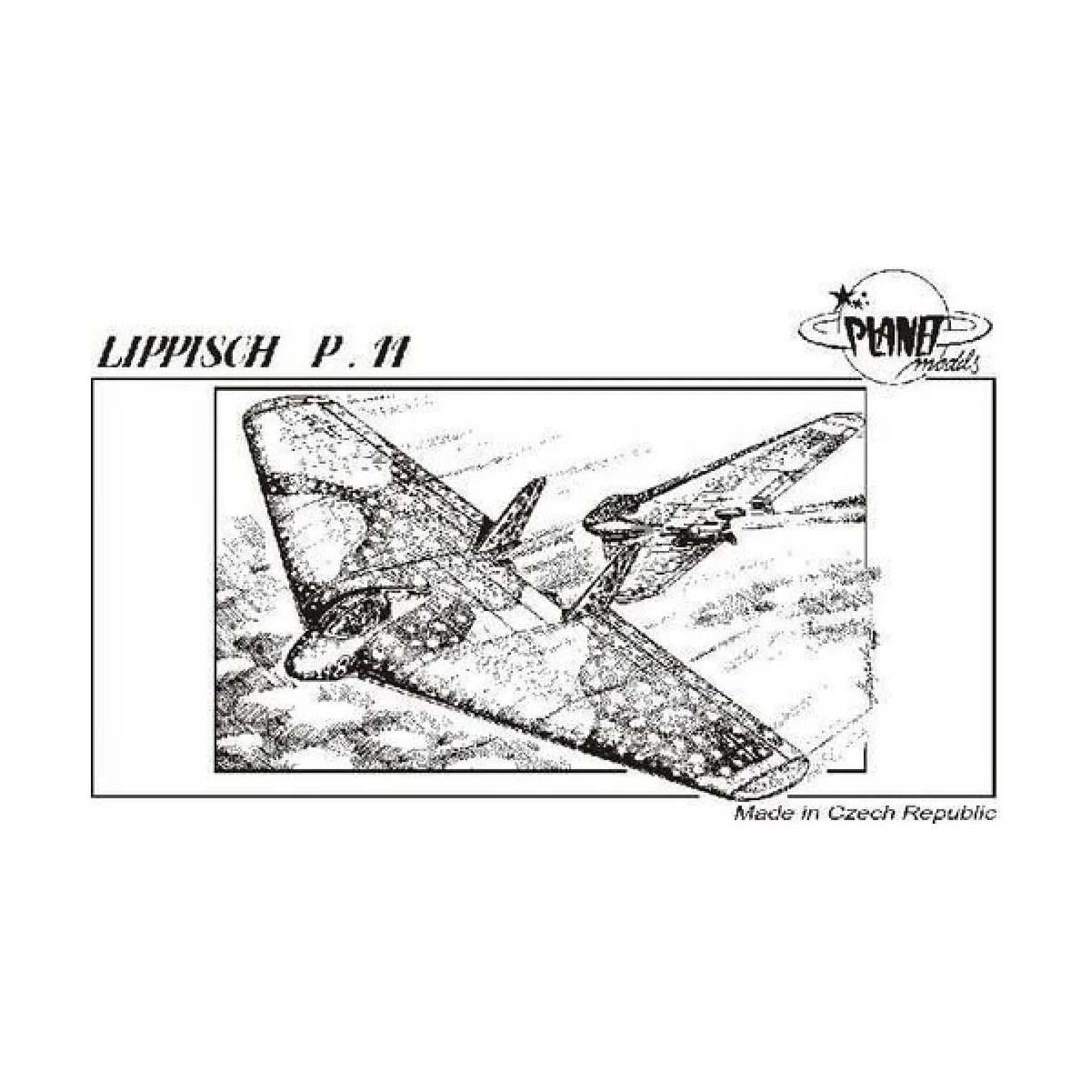 Lippisch P.11, 1/72 - Planet Models 129-PLT067