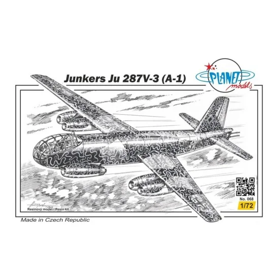 Junkers Ju 287V3 (A-1) - Planet Models 129-PLT068