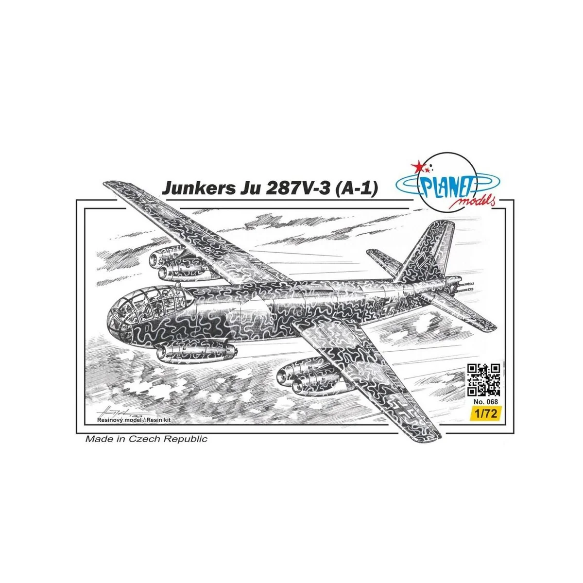 Junkers Ju 287V3 (A-1), 1/72 - Planet Models 129-PLT068