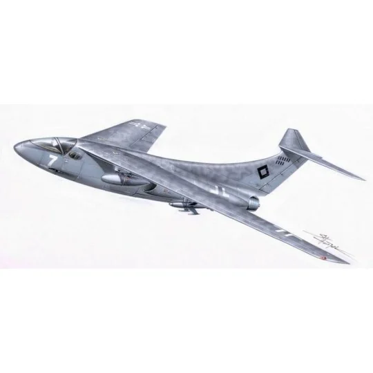 Messerschmitt Me Zerstörer II T-Leitwerk - Planet Models 129-PLT110