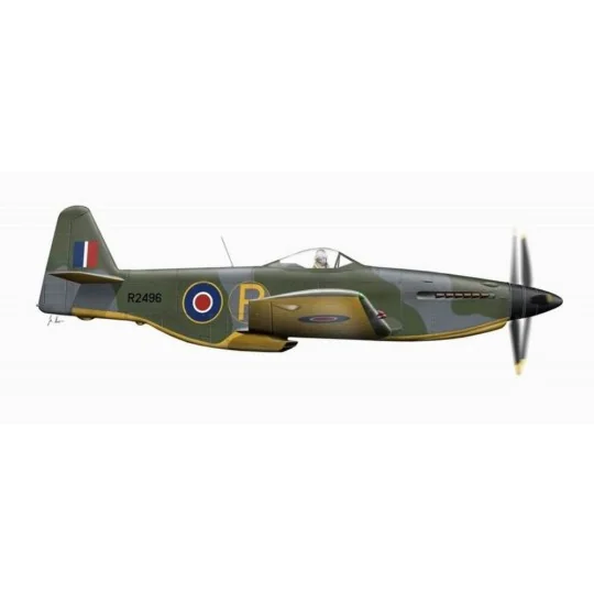 Martin Baker Mb-5 - Planet Models 129-PLT112