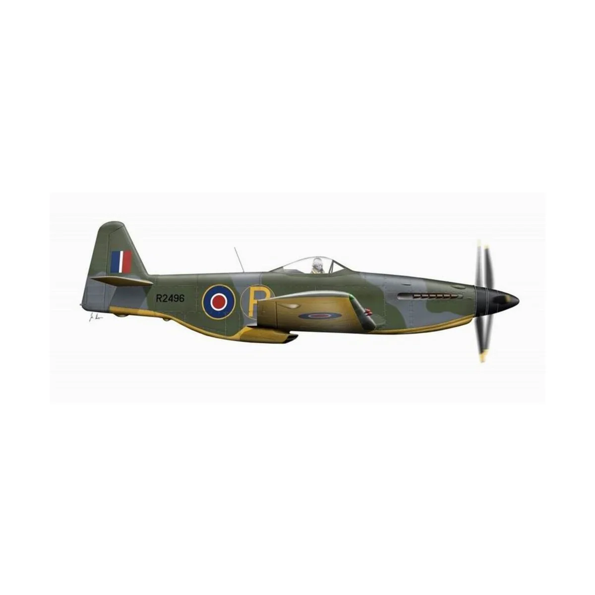 Martin Baker Mb-5 - Planet Models 129-PLT112