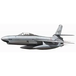 XF-91 III Thunderceptor Radar Version - Planet Models 129-PLT143