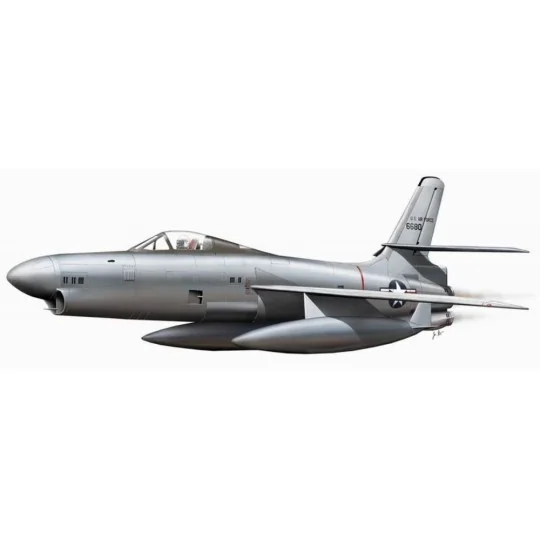 XF-91 III Thunderceptor Radar Version - Planet Models 129-PLT143
