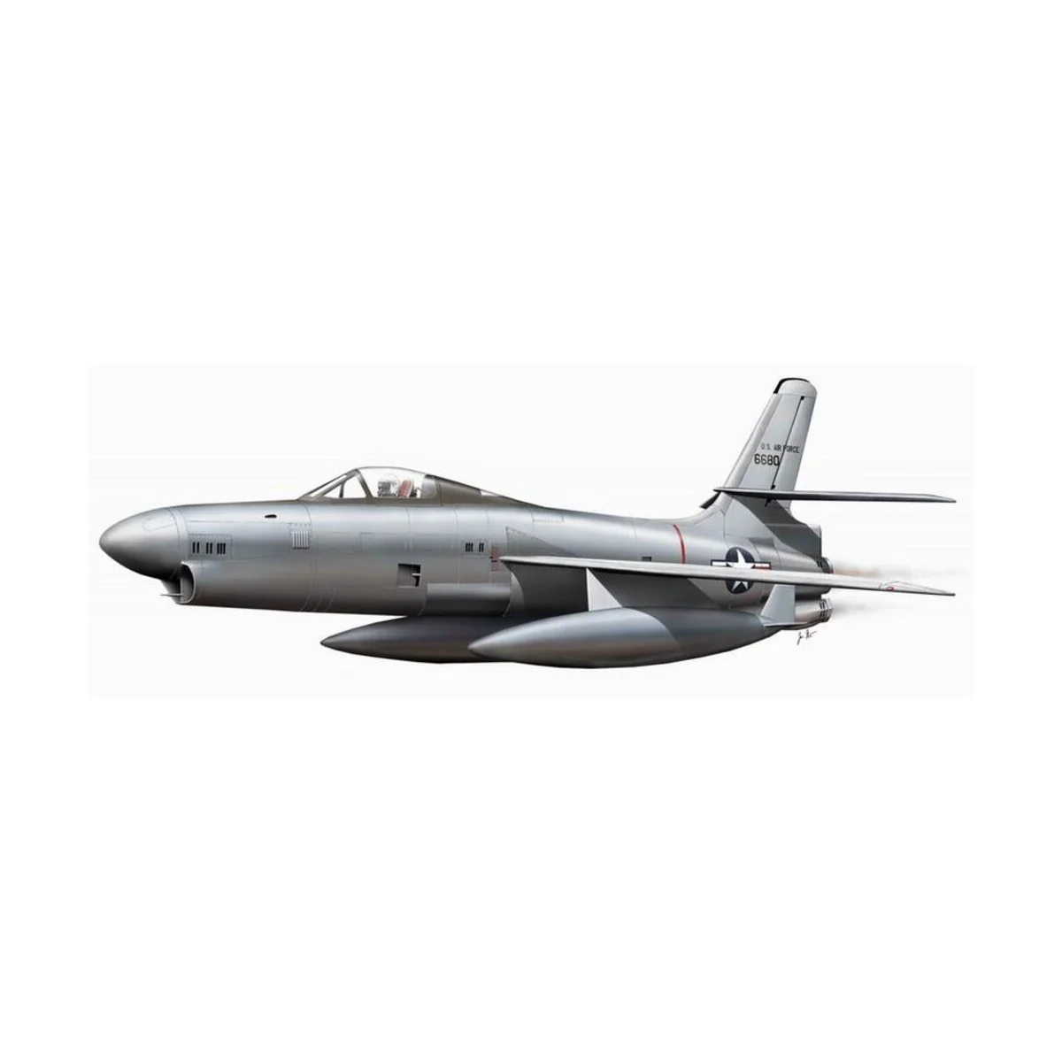 XF-91 III Thunderceptor Radar Version - Planet Models 129-PLT143