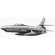 XF-91 III Thunderceptor Radar Version - Planet Models 129-PLT143