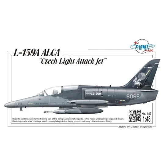 L-159A Alca "Czech Light Attack Jet, 1/48 - Planet Models 129-PLT149