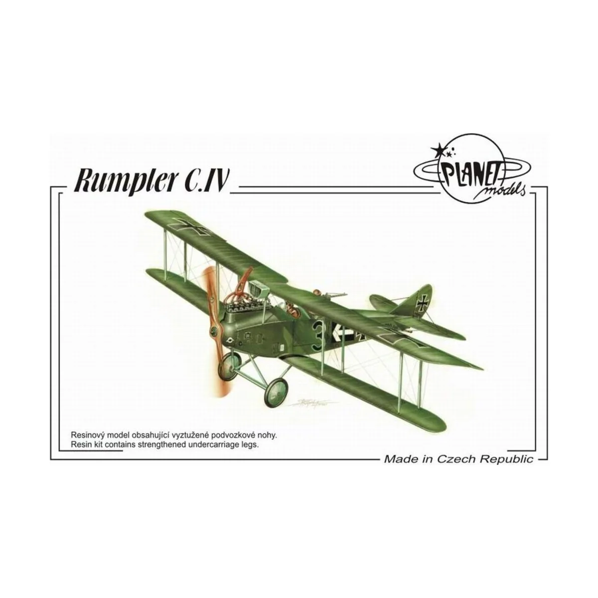 Rumpler C.IV - Planet Models 129-PLT167 Rumpler C.IV - Planet Models 129-PLT167