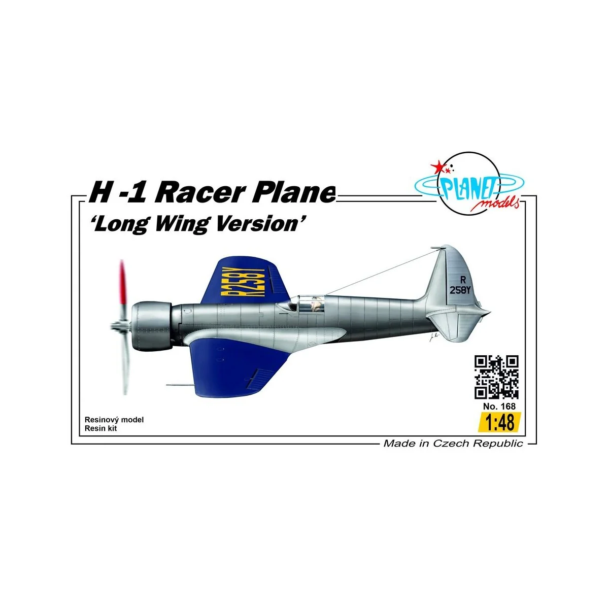 H-1 Racing Plane ''Long Wing Version'' - Planet Models 129-PLT168 H-1 Racing Plane ''Long Wing Version'' - Planet Models 129-PLT168