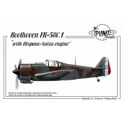 Koolhoven FK 58 With Hispano Suiza Engine - Planet Models 129-PLT179