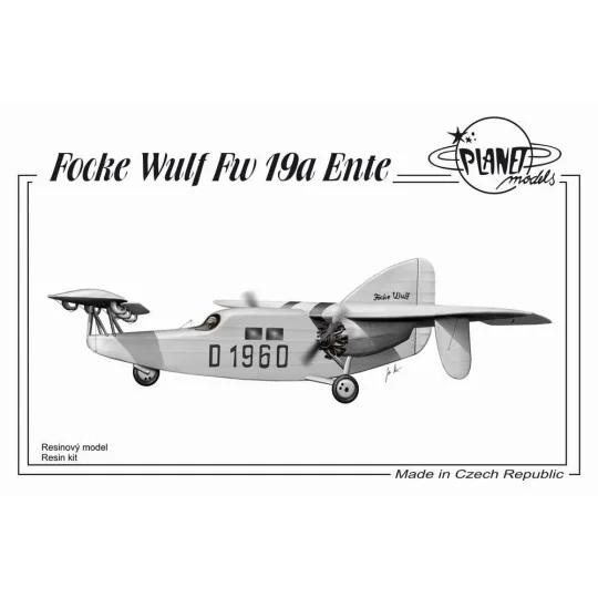 Focke Wulf Fw 19a Ente - Planet Models 129-PLT183