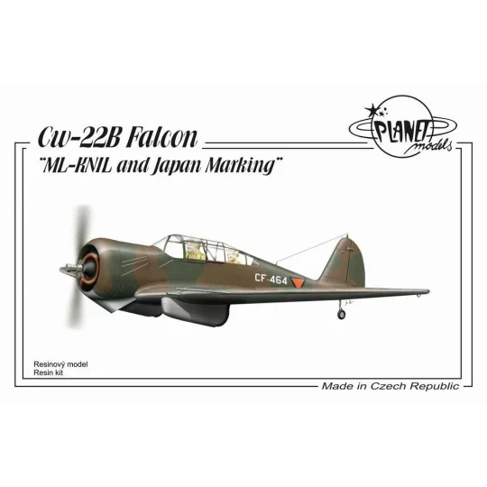 Curtiss CW-22B ML-KNIL and Japanese Marking - Planet Models 129-PLT185