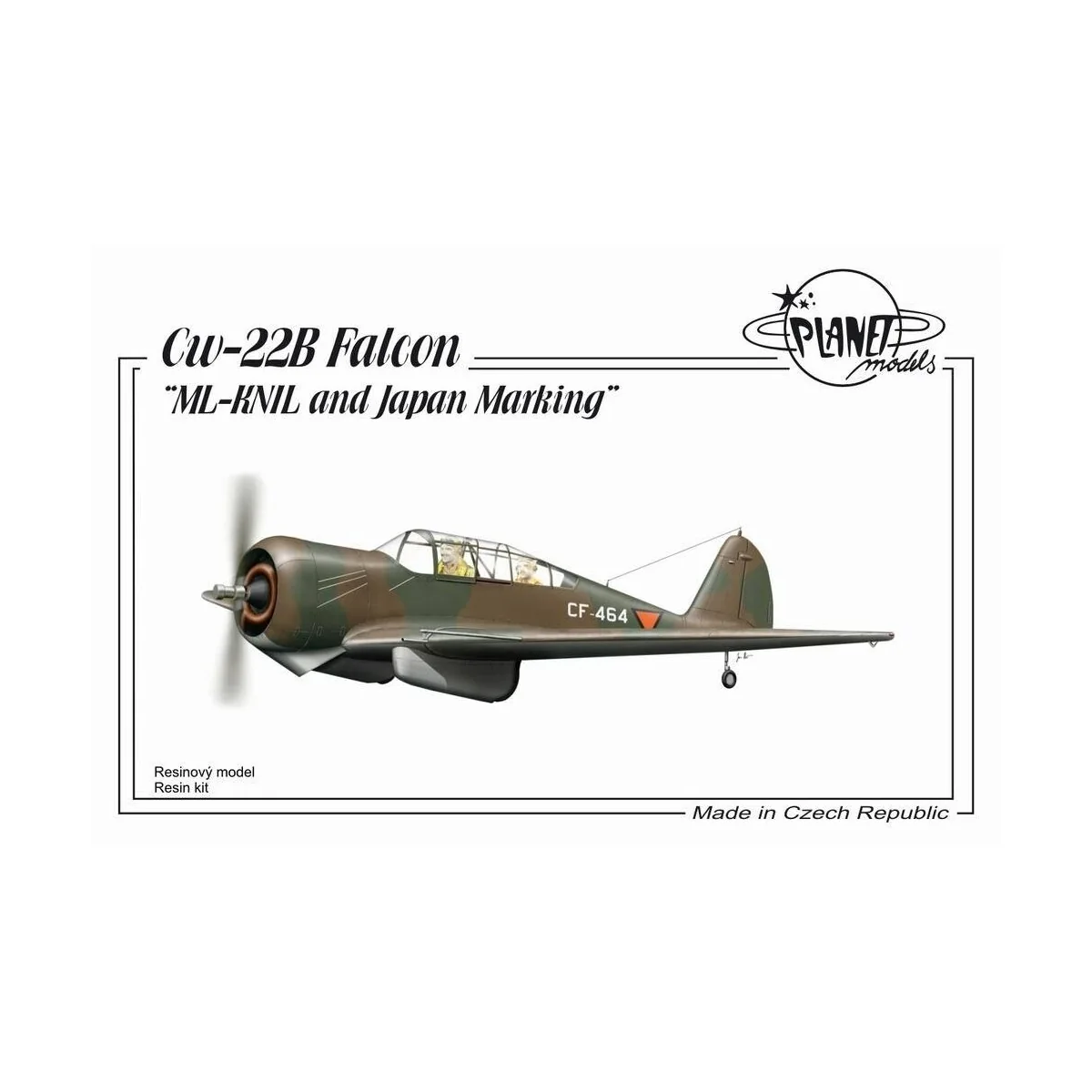 Curtiss CW-22B ML-KNIL and Japanese Marking - Planet Models 129-PLT185