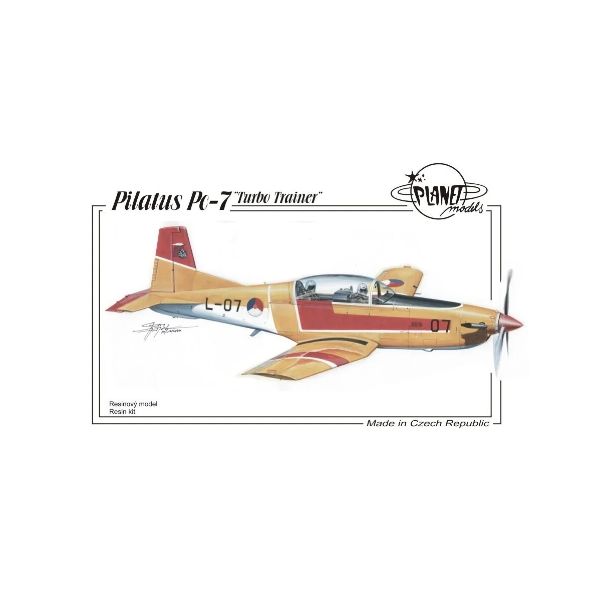 Pilatus Pc-7, 1/72 - Planet Models 129-PLT195