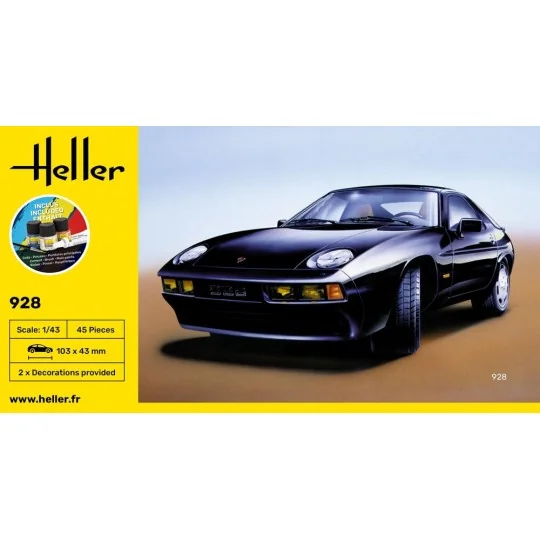 STARTER KIT 928, 1/43 - Heller 56149 STARTER KIT 928, 1/43 - Heller 56149