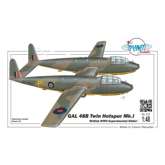 GAL 48B Twin Hotspur Mk.I, 1/48 - Planet Models 129-PLT213 GAL 48B Twin Hotspur Mk.I, 1/48 - Planet Models 129-PLT213