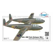 GAL 48B Twin Hotspur Mk.I, 1/48 - Planet Models 129-PLT213 GAL 48B Twin Hotspur Mk.I, 1/48 - Planet Models 129-PLT213