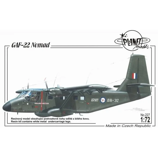 GAF 22 Nomad - Planet Models 129-PLT227