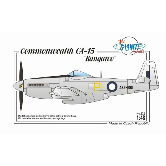 CAC CA-15 Kangaroo, 1/48 - Planet Models 129-PLT232 CAC CA-15 Kangaroo, 1/48 - Planet Models 129-PLT232