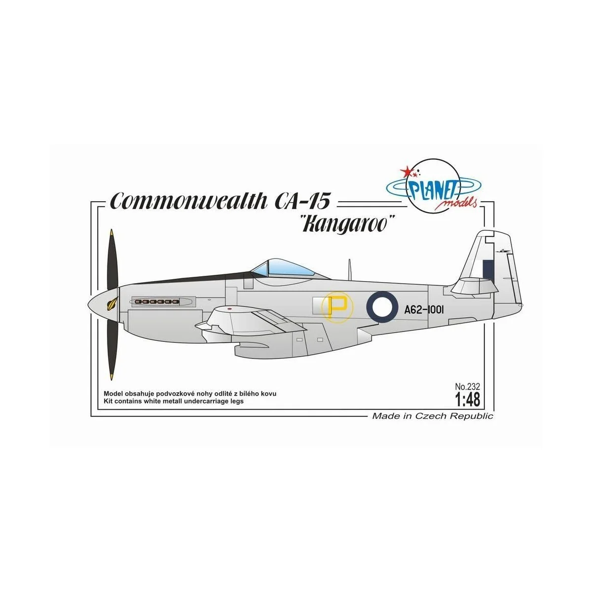 CAC CA-15 Kangaroo - Planet Models 129-PLT232