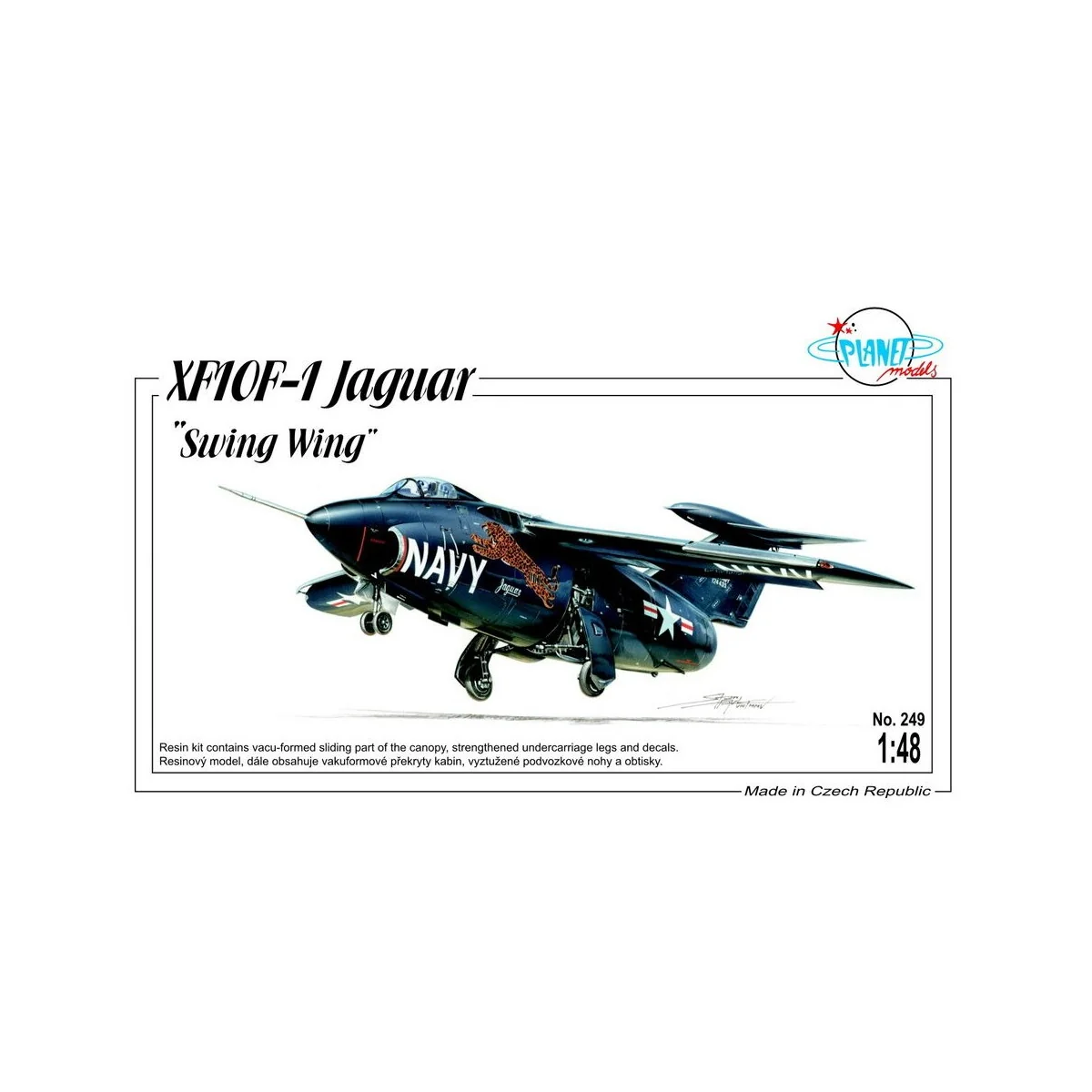 XF10F-1 Jaguar "Swing Wing", 1/48 - Planet Models 129-PLT249 XF10F-1 Jaguar "Swing Wing", 1/48 - Planet Models 129-PLT249