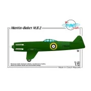 Martin-baker MB-2 British Fighter Protot - Planet Models 129-PLT252