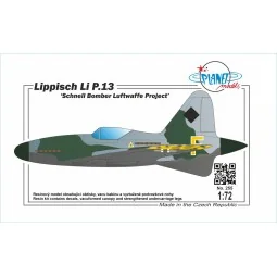 Lippisch Li P.13 Schnell Bomber Luftwaffe Project - Planet Models 1...