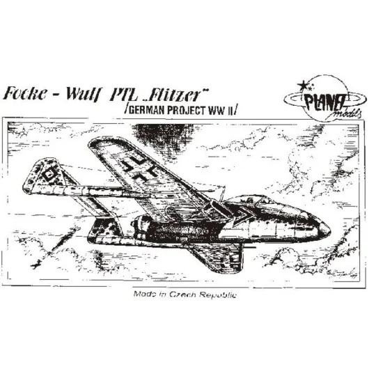 Focke-Wulf PTL Flitzer - Planet Models 129-PLT025 Focke-Wulf PTL Flitzer - Planet Models 129-PLT025