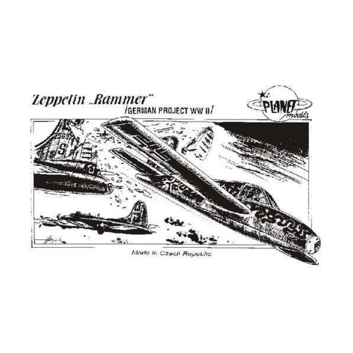 Zeppelin Rammer - Planet Models 129-PLT029