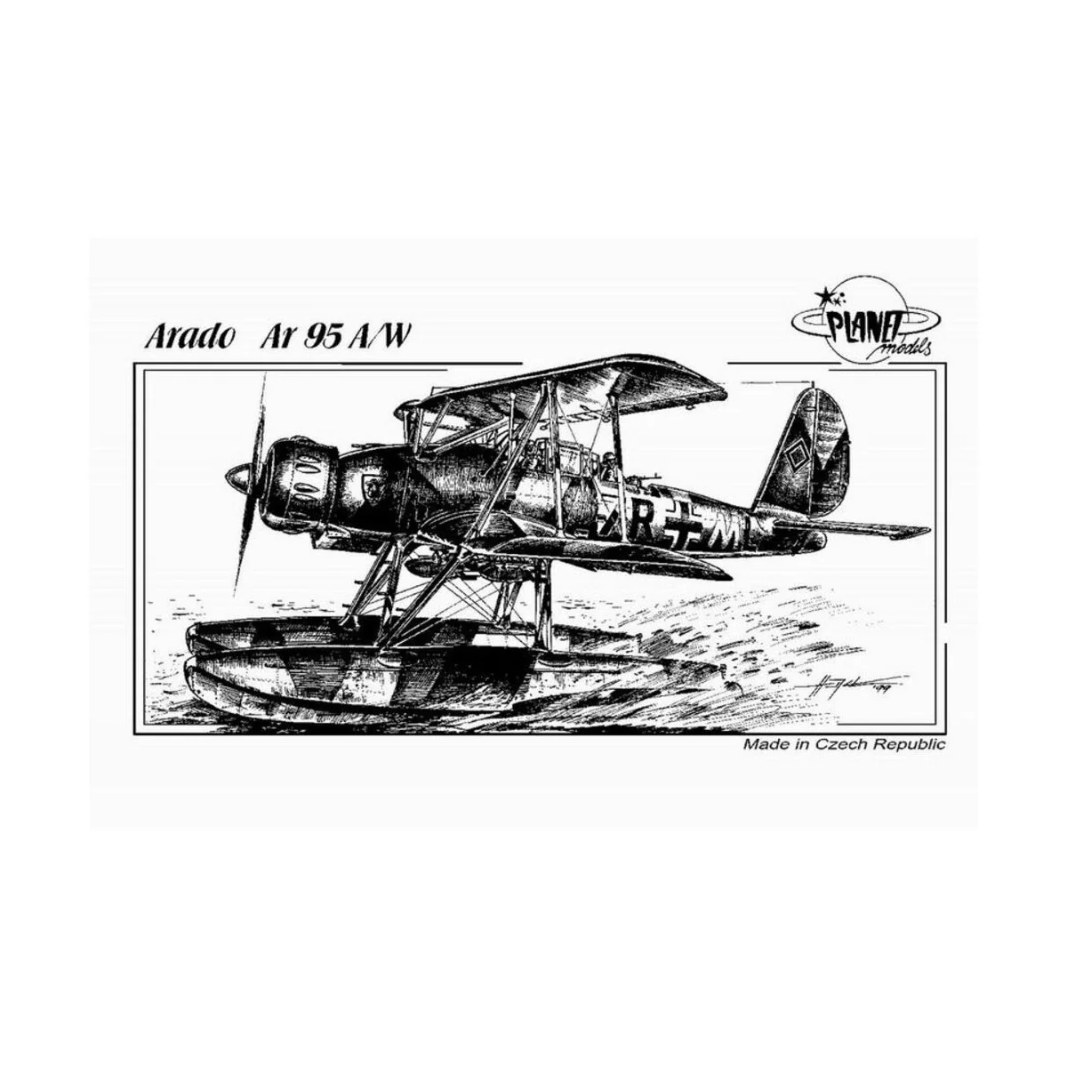 Arado Ar-95 A/W - Planet Models 129-PLT058 Arado Ar-95 A/W - Planet Models 129-PLT058