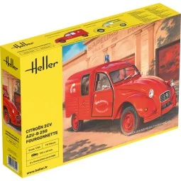 Citroen 2CV AZU-B 250 Fourgonnette, 1/24 - Heller 82701