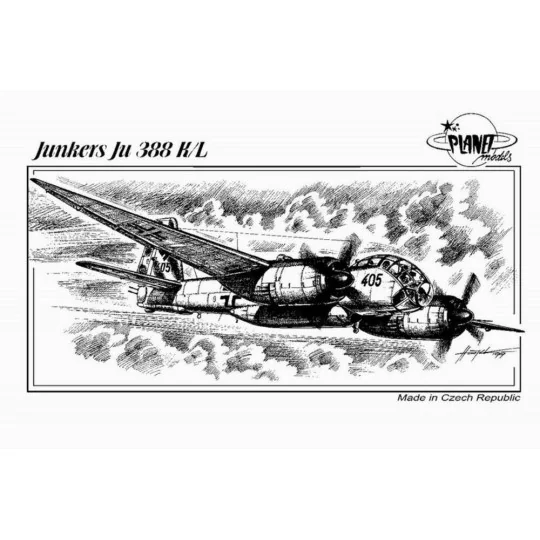 Junkers Ju-388 K/L - Planet Models 129-PLT059