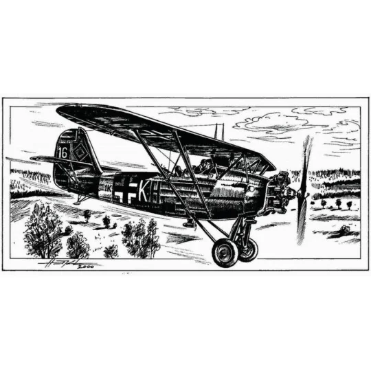 Heinkel He 46C - Planet Models 129-PLT070