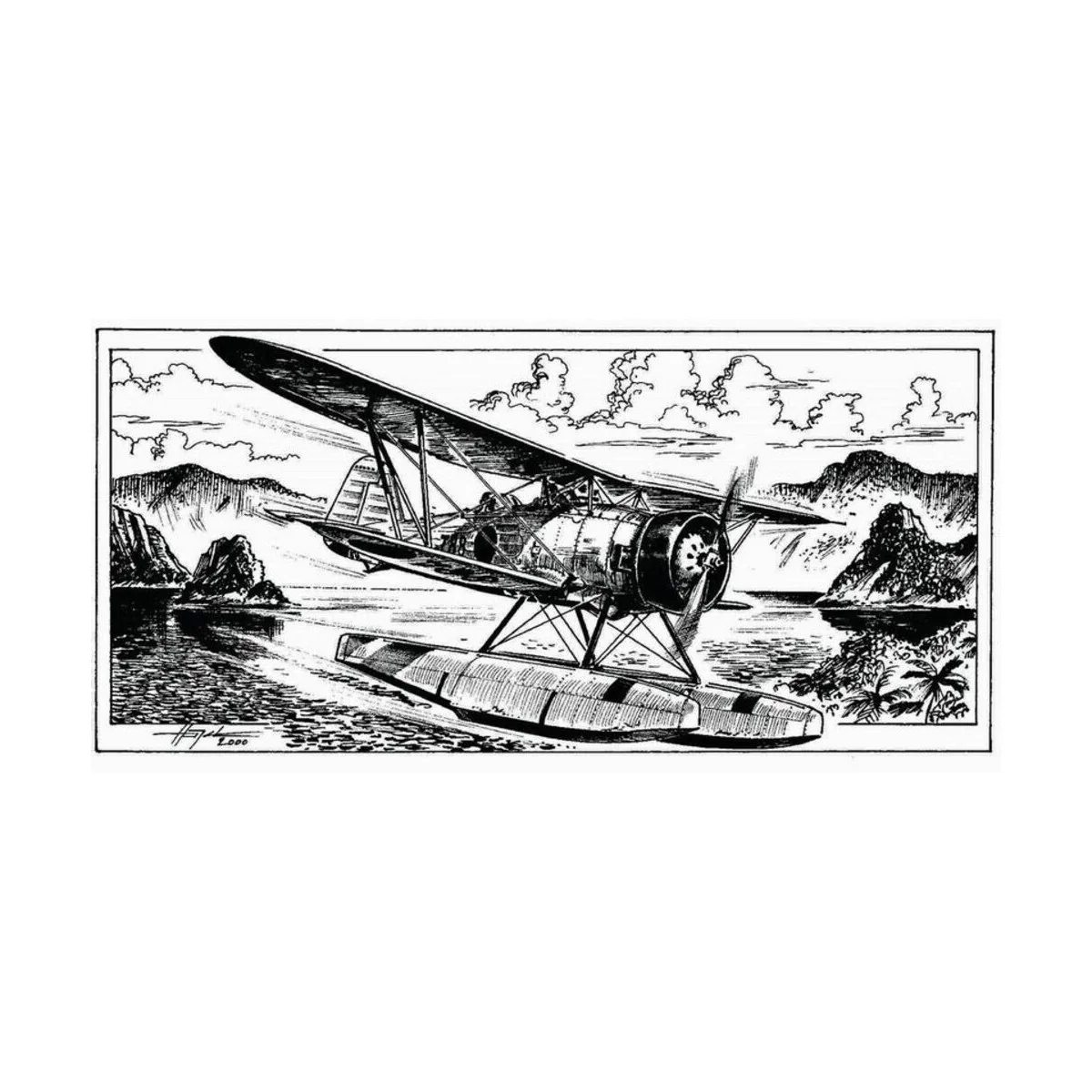 Nakajima Navy Type 94 Float - Planet Models 129-PLT074