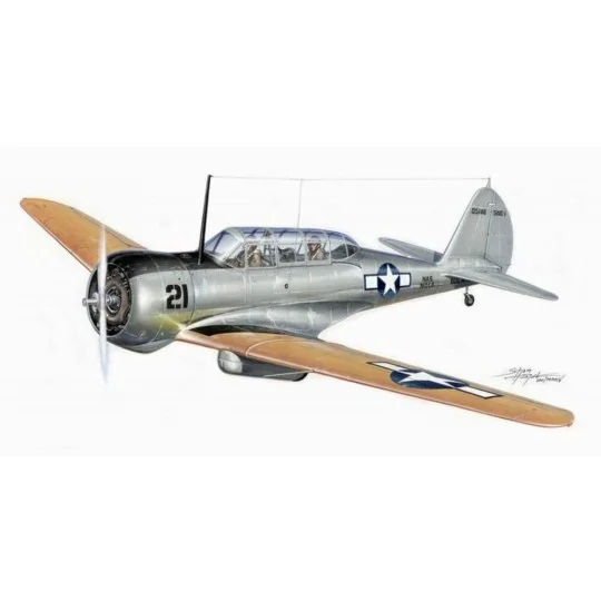 Curtiss Cw-22 SNC-1 Falcon - Planet Models 129-PLT107