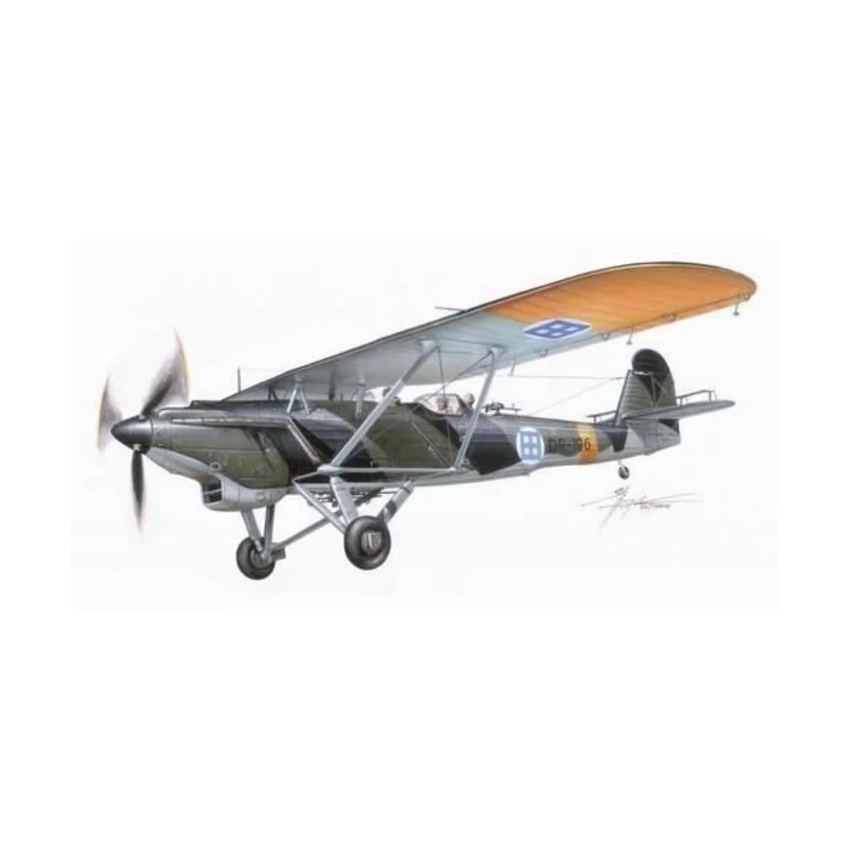 Dornier Do 22 Land with skis, 1/48 - Planet Models 129-PLT125